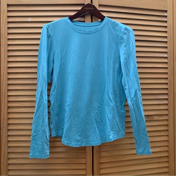 lululemon athletica Tops - Lululemon Athletica Long Sleeve Baby Blue